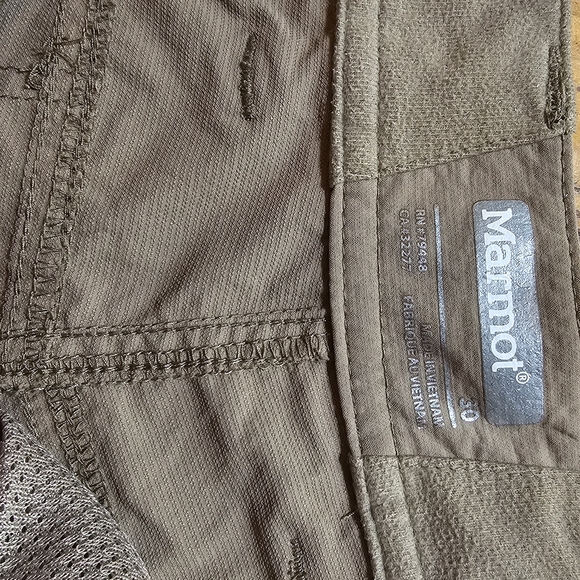 Marmot Mens Shorts Size 30 - Picture 3 of 7